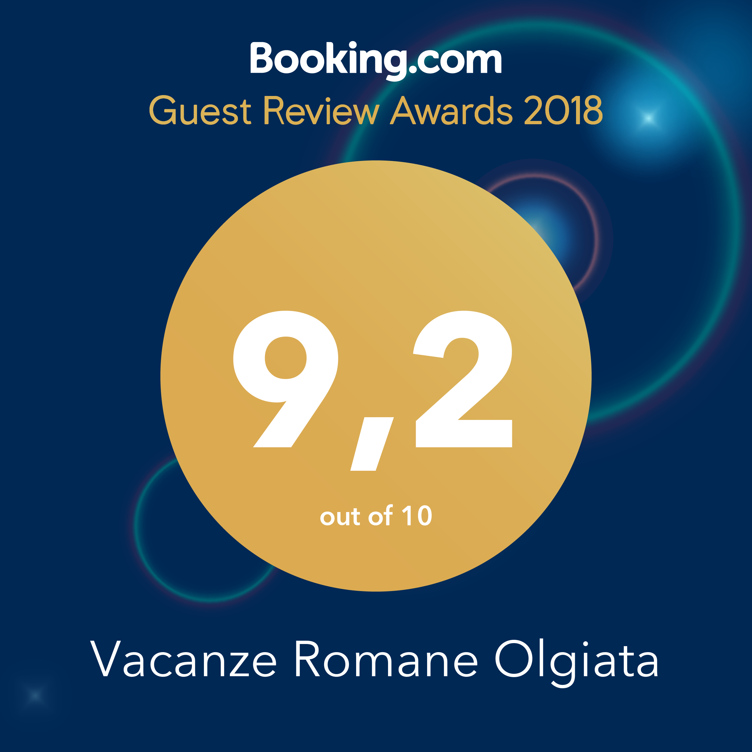 Guest review awards 2018 booking.com